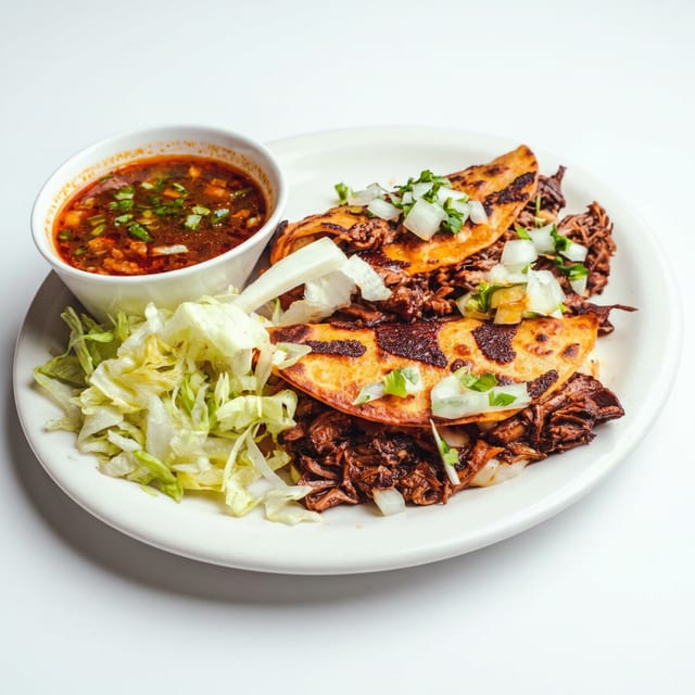 Quesabirria [Stewed Beef & Cheese Taco].