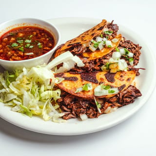 Quesabirria [Stewed Beef & Cheese Taco]